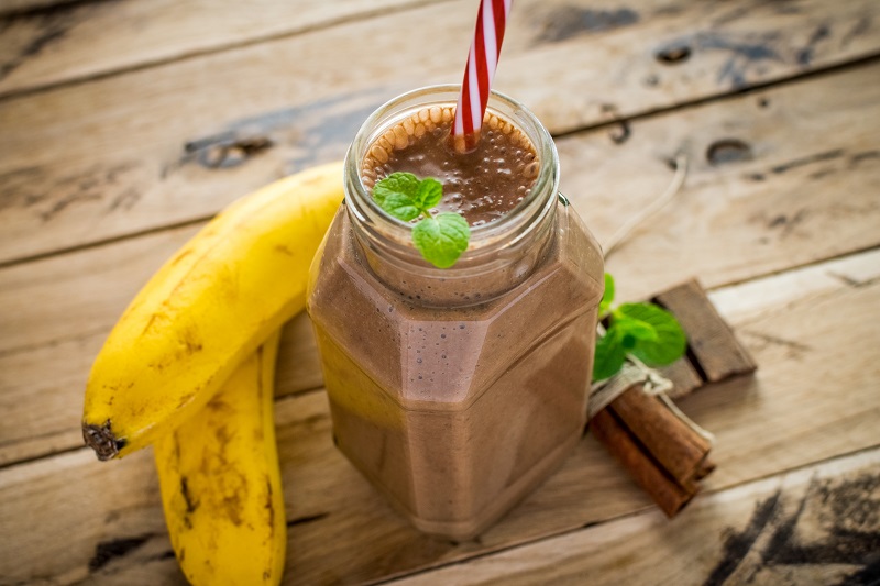 Choc banana shake recipe