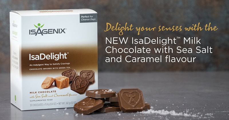 New Isagenix Sea Salt and Caramel IsaDelights