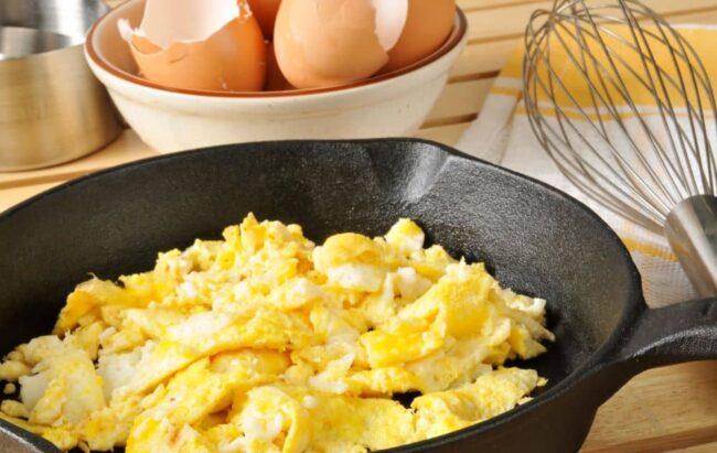 The protein in eggs helps maintain and repair body tissues, including muscle.